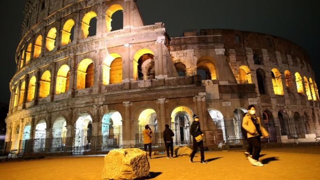 Coronavirus en Italia: postales turísticas de ciudades desiertas Coronavirus en Italia: postales turísticas de ciudades desiertas