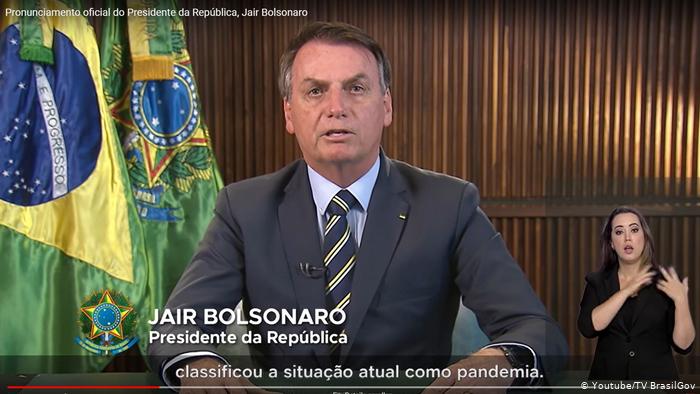 Bolsonaro pone en duda cifra de muertes por coronavirus y pide volver a trabajar Bolsonaro pone en duda cifra de muertes por coronavirus y pide volver a trabajar