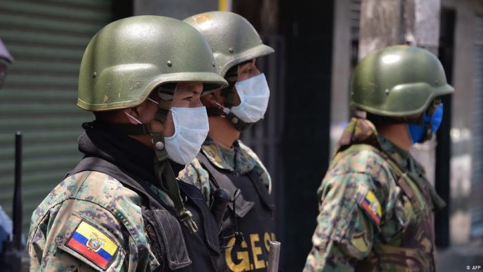 Ecuador militariza la provincia de Guayas, la más afectada por el coronavirus