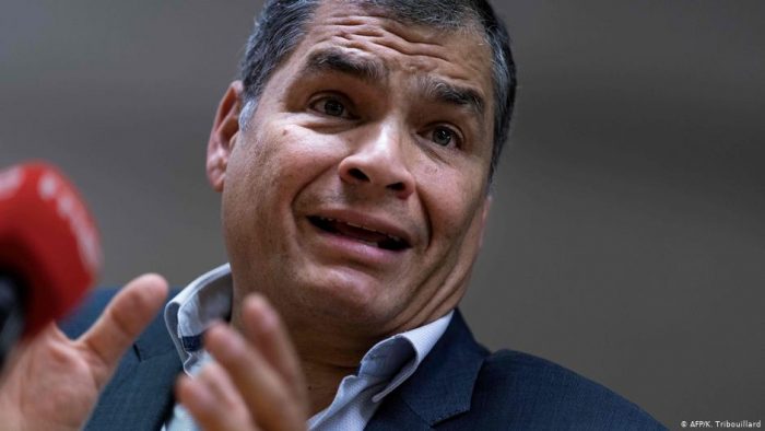 Piden pena máxima para expresidente Rafael Correa en Ecuador Piden pena máxima para expresidente Rafael Correa en Ecuador