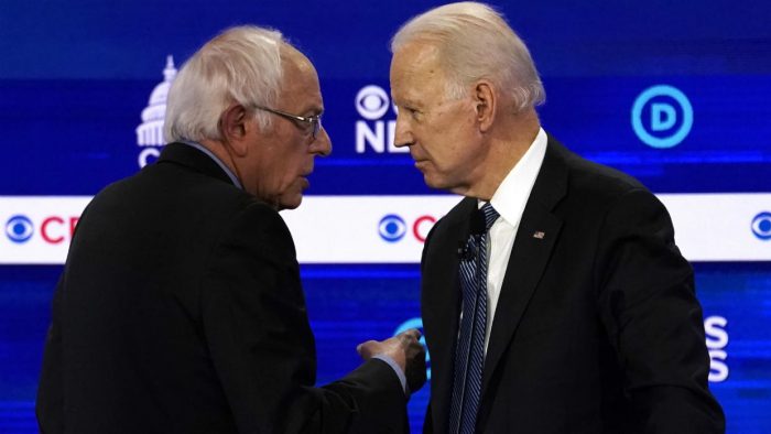 Biden y Sanders, de nuevo cara a cara en el “supermartes II” en EE.UU. Biden y Sanders, de nuevo cara a cara en el