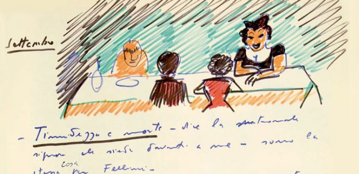 Exposición “La comida en los dibujos de Federico Fellini” invita a conocer al maestro del cine más allá de sus películas Exposición “La comida en los dibujos de Federico Fellini” invita a conocer al maestro del cine más allá de sus películas