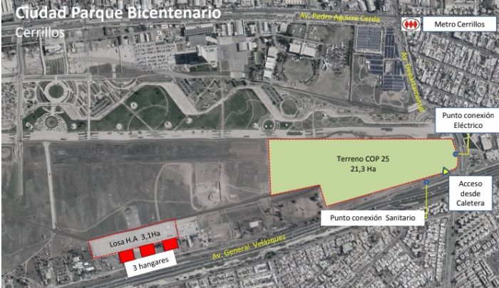 Coronavirus: autoridades presentan terreno en Cerrillos donde se emplazará hospital modular que permitirá enfrentar demanda de atenciones Coronavirus: autoridades presentan terreno en Cerrillos donde se emplazará hospital modular que permitirá enfrentar demanda de atenciones