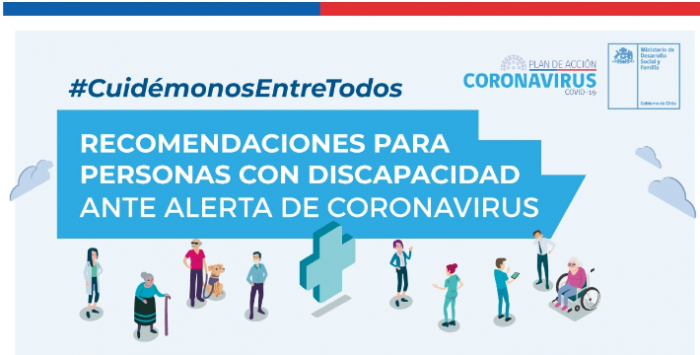 Publican decálogo con recomendaciones para personas con discapacidad ante Coronavirus Publican decálogo con recomendaciones para personas con discapacidad ante Coronavirus