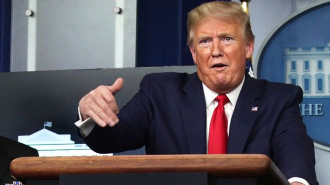 Trump dice que suspenderá «temporalmente» la inmigración a EE.UU. por la epidemia de coronavirus Trump dice que suspenderá