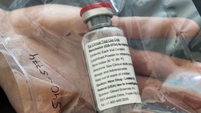 Remdesivir: los resultados preliminares de un ensayo clínico en EE.UU. apuntan al fármaco como posible tratamiento para pacientes con covid-19 Remdesivir: los resultados preliminares de un ensayo clínico en EE.UU. apuntan al fármaco como posible tratamiento para pacientes con covid-19