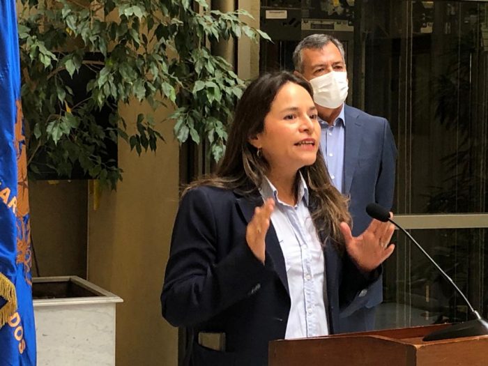 Diputada Joanna Pérez acusa “triquiñuelas y obstáculos” de bancadas oficialistas para evitar votación de ley que prohíbe cortes en servicios básicos Diputada Joanna Pérez acusa “triquiñuelas y obstáculos” de bancadas oficialistas para evitar votación de ley que prohíbe cortes en servicios básicos