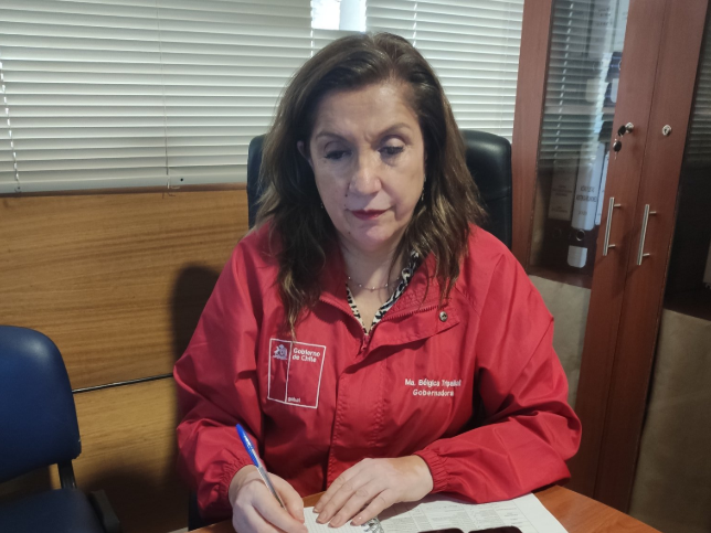 Gobernadora de Arauco presenta su renuncia en medio de los hechos de violencia en la zona Gobernadora de Arauco presenta su renuncia en medio de los hechos de violencia en la zona
