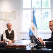 Presidente de Argentina en conversación telefónica con Piñera: 
