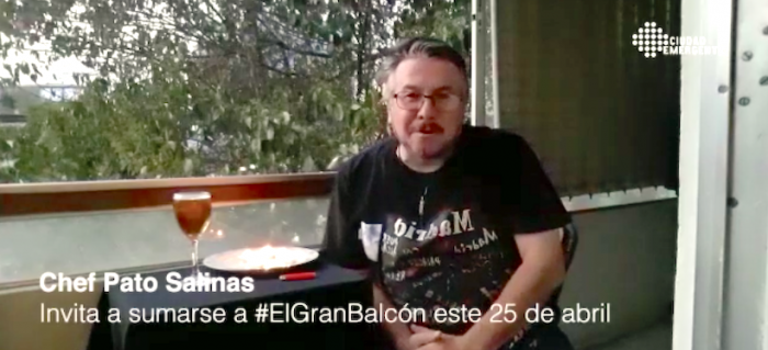 ¿Y si nos juntamos en el Balcón?: iniciativa invita a seguir haciendo comunidad en cuarentena ¿Y si nos juntamos en el Balcón?: iniciativa invita a seguir haciendo comunidad en cuarentena