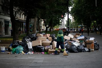 Recolectores de basura le exigen a las empresas y a la Subsecretaria del Trabajo implementos básicos que prevengan el contagio de COVID-19 Recolectores de basura le exigen a las empresas y a la Subsecretaria del Trabajo implementos básicos que prevengan el contagio de COVID-19
