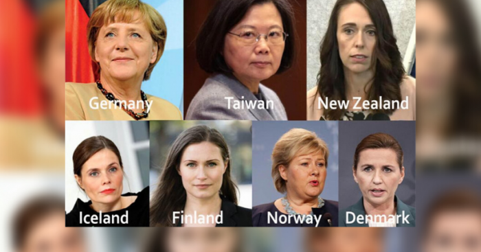 ¿Qué tienen en común los países con las mejores respuestas frente al covid-19? Mujeres liderando ¿Qué tienen en común los países con las mejores respuestas frente al covid-19? Mujeres liderando