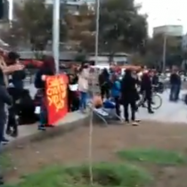 Manifestantes se congregan nuevamente en la Plaza de la Dignidad en plena crisis sanitaria