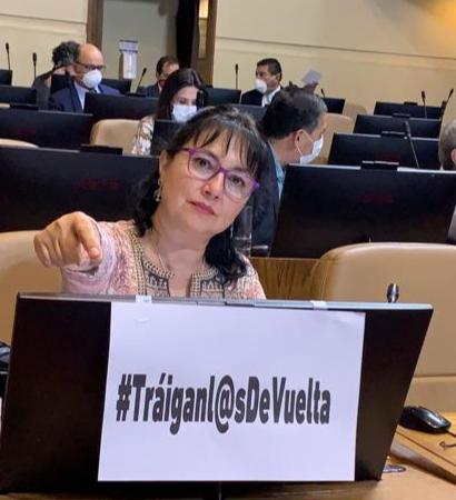 Diputada Marzán pide que se disponga de un vuelo humanitario para repatriar a chilenos en el extranjero