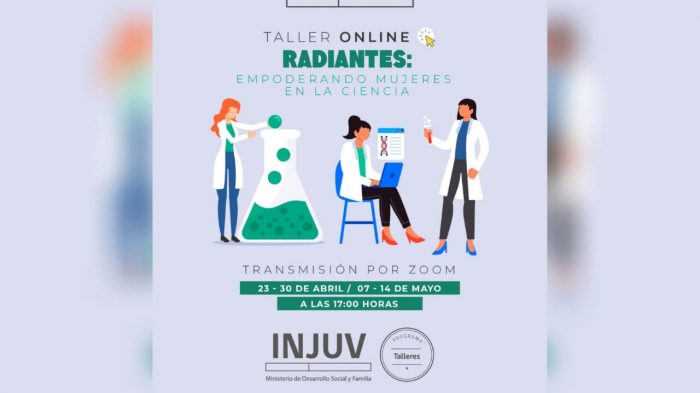 Estudiante de la Universidad de Chile imparte taller en línea gratuito sobre el rol de las mujeres en la ciencia Estudiante de la Universidad de Chile imparte taller en línea gratuito sobre el rol de las mujeres en la ciencia