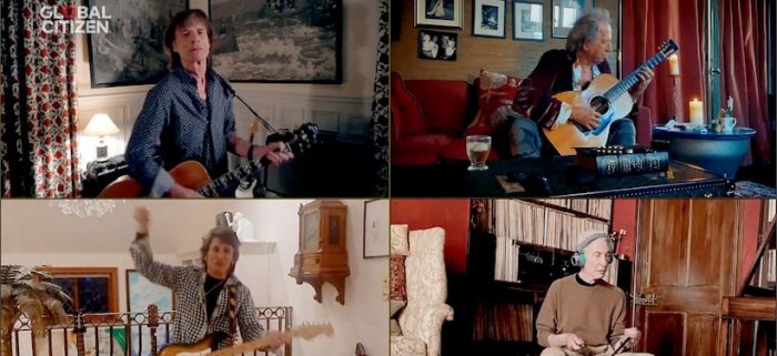 Los Rolling Stones en “One World: Together at Home” Los Rolling Stones en