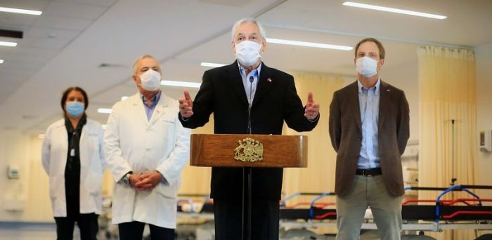 Piñera y el rescate de las grandes empresas en problemas: “Queremos crear los mecanismos para que el propio sector privado pueda proveer la liquidez” Piñera y el rescate de las grandes empresas en problemas: