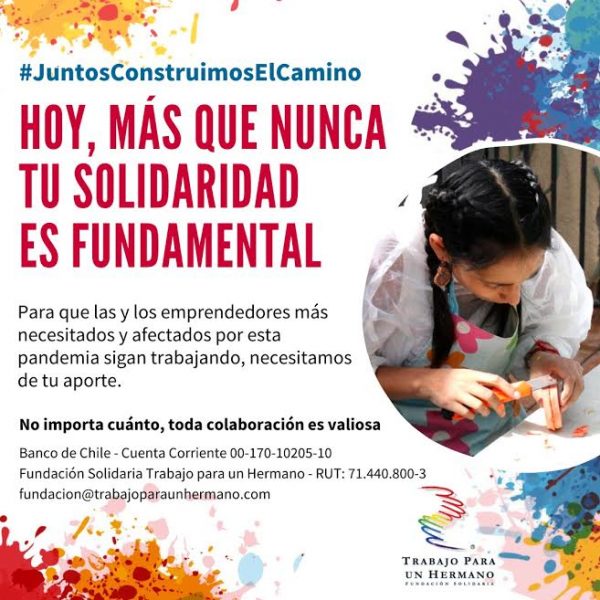 Fundación Trabajo para un Hermano realiza campaña para levantar a la microempresa en medio de la pandemia del coronavirus Fundación Trabajo para un Hermano realiza campaña para levantar a la microempresa en medio de la pandemia del coronavirus