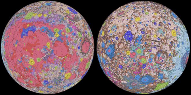 La Luna como nunca la habías visto: lo que revela el primer mapa geológico de toda la superficie de nuestro satélite La Luna como nunca la habías visto: lo que revela el primer mapa geológico de toda la superficie de nuestro satélite