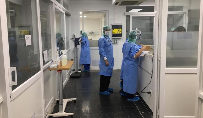 Hospital Luis Calvo Mackenna abre pabellón dedicado a combatir pandemia de coronavirus Hospital Luis Calvo Mackenna abre pabellón dedicado a combatir pandemia de coronavirus
