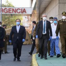 Ministro Blumel tras visitar a carabinero baleado en protesta en Cerrillos: 