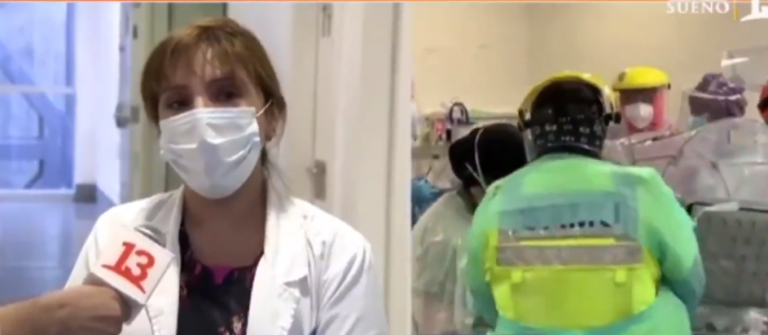 “Estoy en este momento eligiendo”: el duro testimonio de la doctora Claudia Vega, jefa intensivista del Hospital El Carmen, sobre el dilema de la última cama