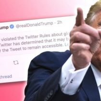 Muerte de George Floyd: Twitter oculta un tuit de Trump por 