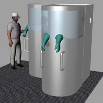 U. Austral propone innovadora cabina de toma de muestras para detectar COVID-19 que protege a profesionales de salud