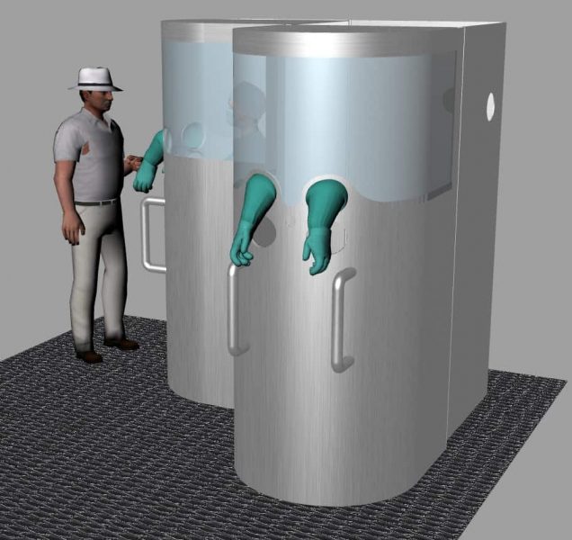 U. Austral propone innovadora cabina de toma de muestras para detectar COVID-19 que protege a profesionales de salud U. Austral propone innovadora cabina de toma de muestras para detectar COVID-19 que protege a profesionales de salud