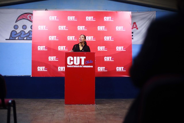 Presidenta de la CUT asegura que grande empresas han abusado de la ley de Protección del Empleo Presidenta de la CUT asegura que grande empresas han abusado de la ley de Protección del Empleo