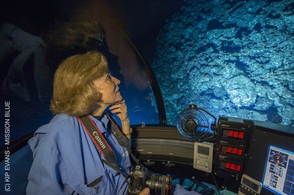 Influyente oceanógrafa Sylvia Earle de Missión Blue se suma a Alianza de Humboldt contra minera Dominga y Cruz Grande