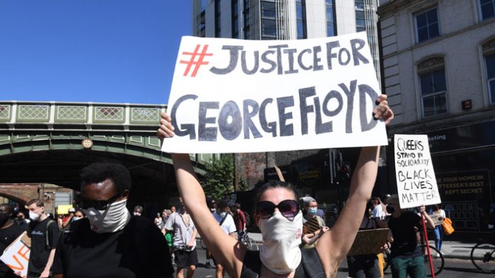 Protestas en Estados Unidos: la caravana por George Floyd y por todos los demás Protestas en Estados Unidos: la caravana por George Floyd y por todos los demás