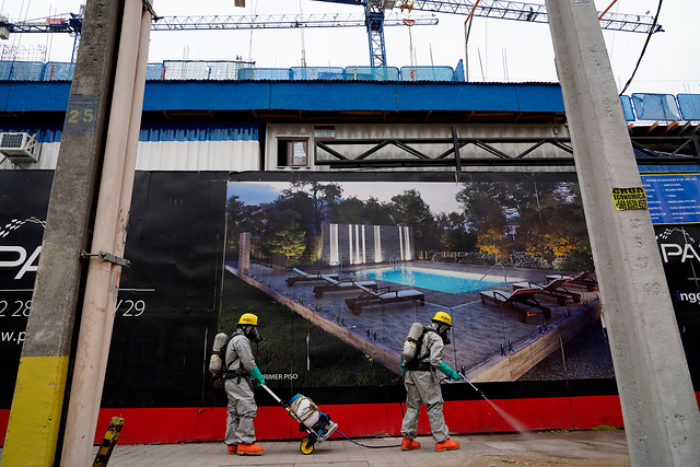 Según catastro de la CChC: un total de 827 construcciones se encuentran paralizadas producto de la pandemia Según catastro de la CChC: un total de 827 construcciones se encuentran paralizadas producto de la pandemia