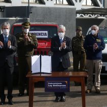 Presidente Piñera anunció proyecto de ley que endurece sanciones contra quienes cometan delitos vinculados al narcotráfico