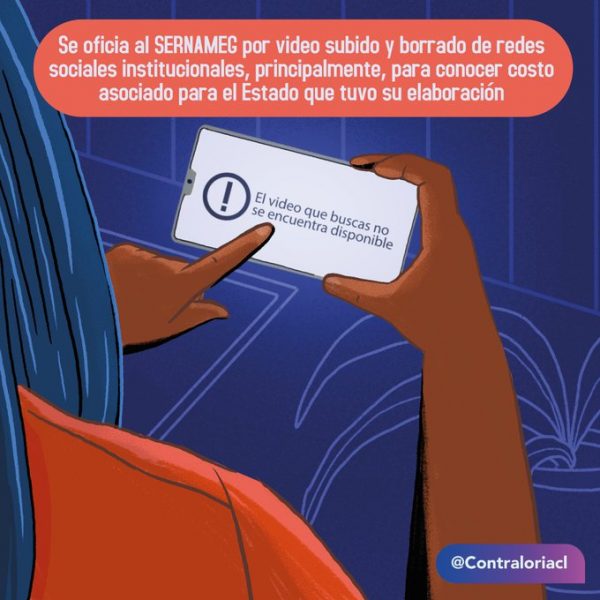 Contraloría oficia al SernamEG por polémica campaña difundida en redes sociales Contraloría oficia al SernamEG por polémica campaña difundida en redes sociales