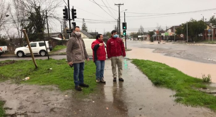 Intendente del Maule confirma que Talca es la comuna más afectada por el sistema frontal en la región Intendente del Maule confirma que Talca es la comuna más afectada por el sistema frontal en la región