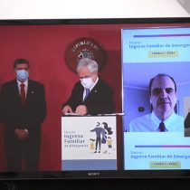 Piñera firma proyecto que amplía Ingreso Familiar de Emergencia y asegura que el beneficio “incluye a la clase media”