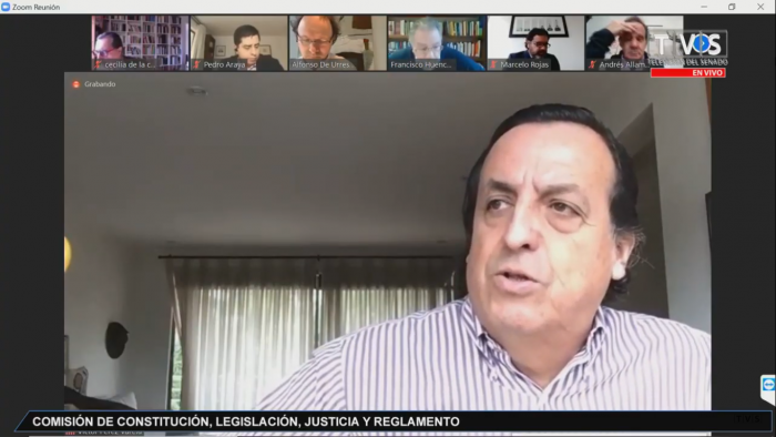 La curiosa despedida del senador Araya a Víctor Pérez antes de asumir como ministro: “No sé si felicitarlo o darle las condolencias” La curiosa despedida del senador Araya a Víctor Pérez antes de asumir como ministro:
