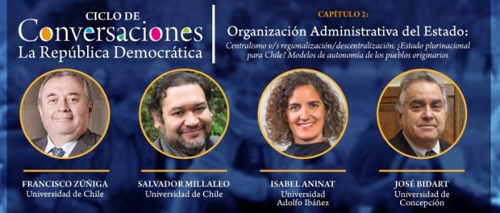 Ciclo “Conversaciones sobre la República Democrática” continúa con panel sobre descentralización y autonomía de los pueblos originarios Ciclo “Conversaciones sobre la República Democrática” continúa con panel sobre descentralización y autonomía de los pueblos originarios