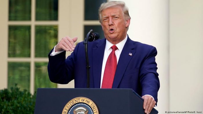 Trump cancela su convención republicana por el covid-19 Trump cancela su convención republicana por el covid-19