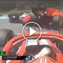 Leclerc se disculpa con Ferrari tras choque con Vettel en Mundial de Fórmula Uno