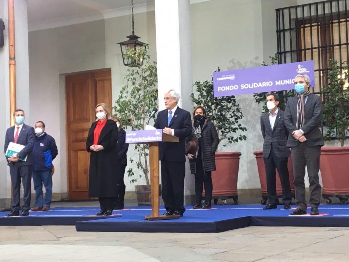 Ad portas de votación clave del proyecto de retiro de fondos en el Senado: Presidente Piñera pone sobre la mesa recursos para municipios por US$120 millones Ad portas de votación clave del proyecto de retiro de fondos en el Senado: Presidente Piñera pone sobre la mesa recursos para municipios por US$120 millones