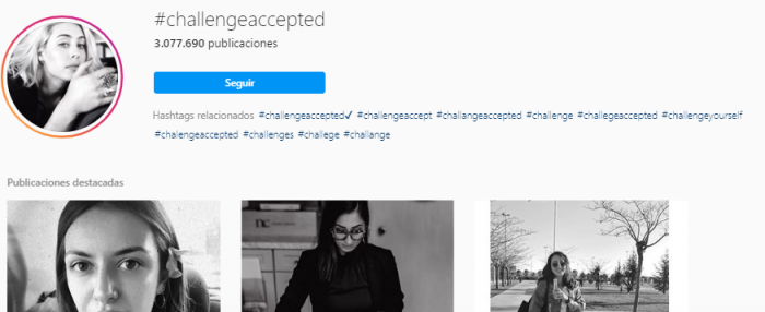 “#Challenge Accepted”: el reto de subir fotos en blanco y negro para mostrar solidaridad entre sí en la lucha contra la violencia de género “#Challenge Accepted”: el reto de subir fotos en blanco y negro para mostrar solidaridad entre sí en la lucha contra la violencia de género