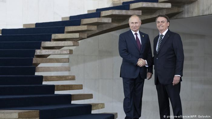 Putin desea a Bolsonaro una rápida recuperación del coronavirus Putin desea a Bolsonaro una rápida recuperación del coronavirus