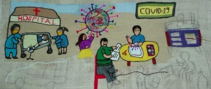El arte de la lanigrafía convoca a personas de todo el país en proyecto colectivo El arte de la lanigrafía convoca a personas de todo el país en proyecto colectivo