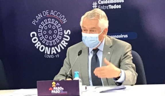 Ministro Paris en picada contra «la ruleta rusa», frase utilizada por Espacio Público: «Merecemos respeto» Ministro Paris en picada contra
