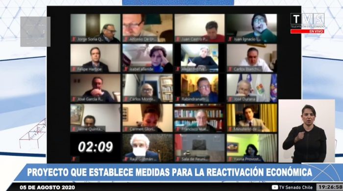 A Comisión Mixta: Senado rechaza proyecto que establece medidas tributarias para la reactivación económica A Comisión Mixta: Senado rechaza proyecto que establece medidas tributarias para la reactivación económica