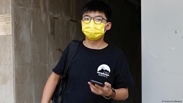 Detenido Joshua Wong, conocido activista prodemocracia en Hong Kong Detenido Joshua Wong, conocido activista prodemocracia en Hong Kong