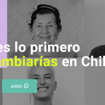 Proyecto “Nuestra Voz”: más de 800 mujeres comparten sus testimonios acerca de qué cambiarían de Chile