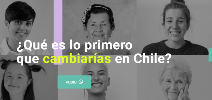 Proyecto “Nuestra Voz”: más de 800 mujeres comparten sus testimonios acerca de qué cambiarían de Chile Proyecto “Nuestra Voz”: más de 800 mujeres comparten sus testimonios acerca de qué cambiarían de Chile